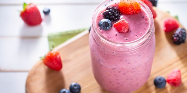 BCAA smoothie s bobičastim voćem